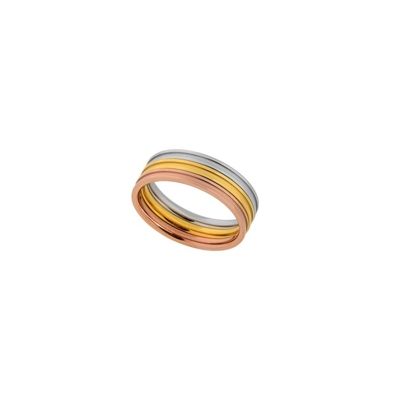 Γυναικείο Δαχτυλίδι Visetti από Ανοξειδωτο Ατσάλι HT-WRG001SGR