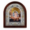 Ασημένια εικόνα ΑΝΑΣΤΑΣΗ ΑΓΙΟΓΡΑΦΙΑ  27x24cm