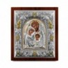 Ασημένια εικόνα ΑΓΙΑ ΟΙΚΟΓΕΝΕΙΑ  19.5x17.5cm