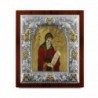 Ασημένια εικόνα ΑΓΙΟΣ ΓΕΡΑΣΙΜΟΣ-ΑΓΙΟΓΡΑΦΙΑ  15x13cm