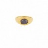 Γυναικείο Δαχτυλίδι απο ατσάλι Excite R-YH1060A-BLACK-G-75
