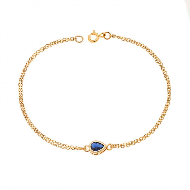 Βραχιόλι Senza Silver 925 Gold Plated