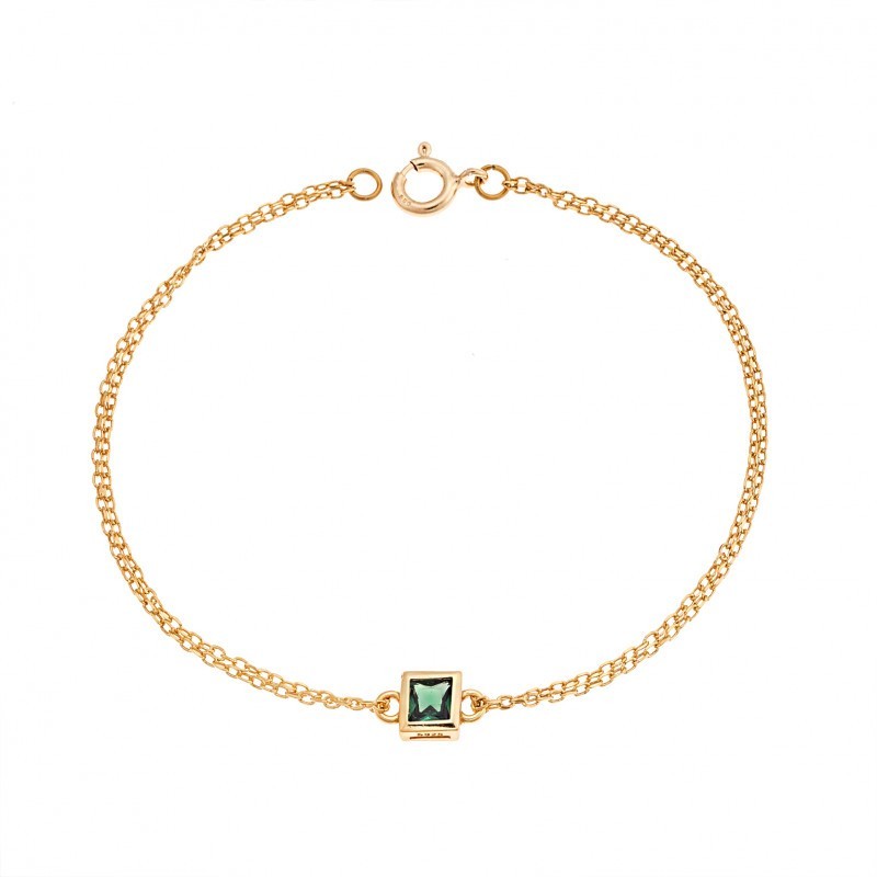 Βραχιόλι Senza Silver 925 Gold Plated
