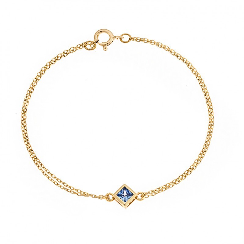 Βραχιόλι Senza Silver 925 Gold Plated