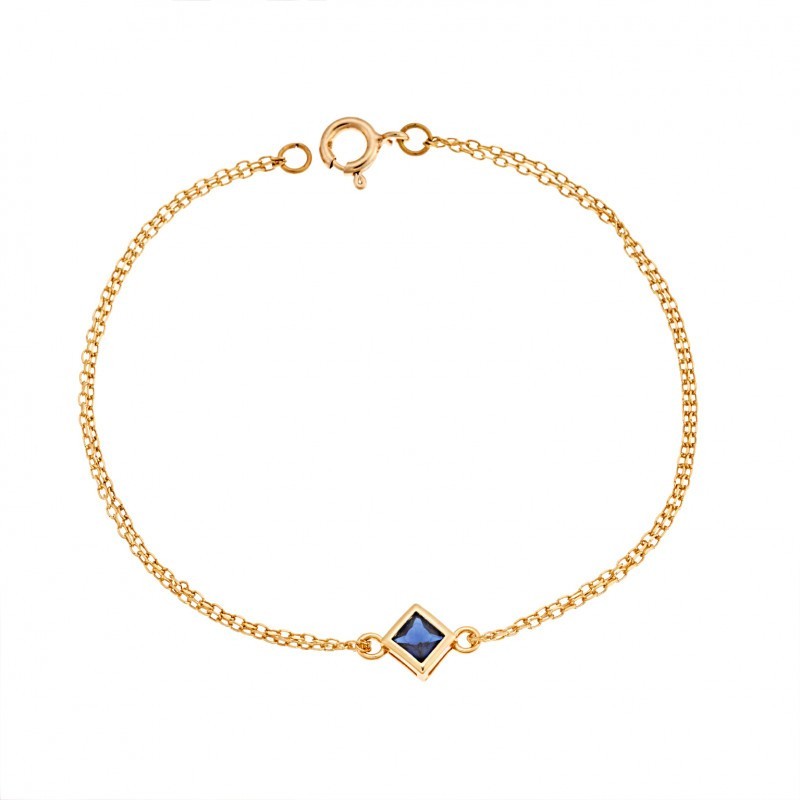 Βραχιόλι Senza Silver 925 Gold Plated