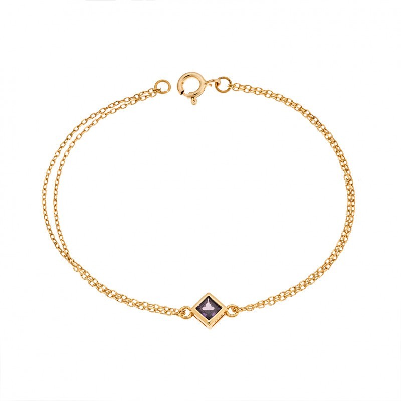 Βραχιόλι Senza Silver 925 Gold Plated