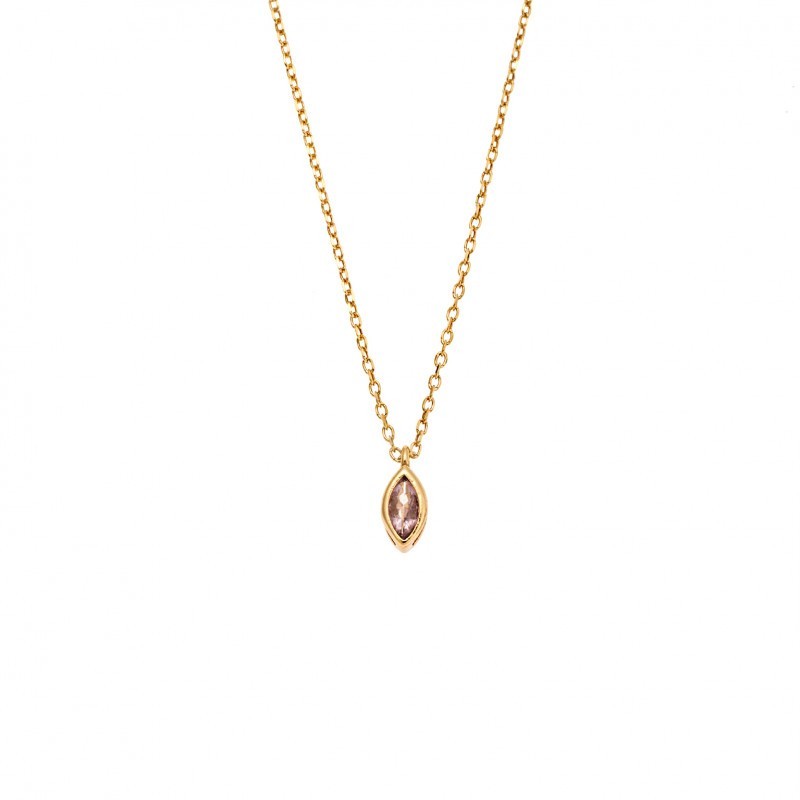 Μενταγιόν Senza Silver 925 Gold Plated