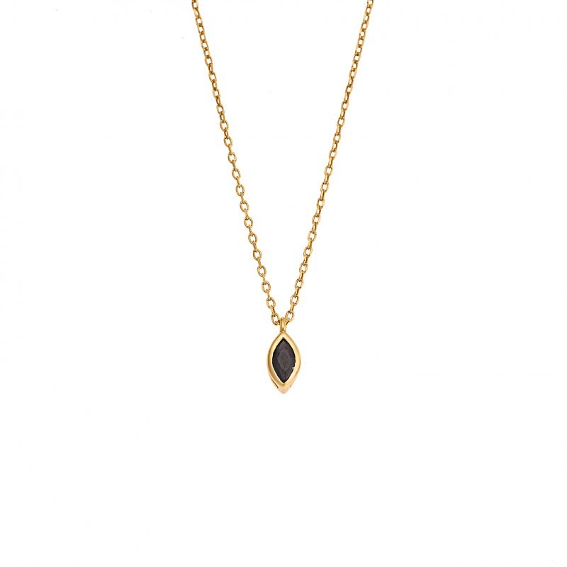 Μενταγιόν Senza Silver 925 Gold Plated