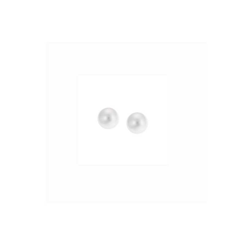Σκουλαρίκια Senza Silver 925 με μαργαριτάρι 3