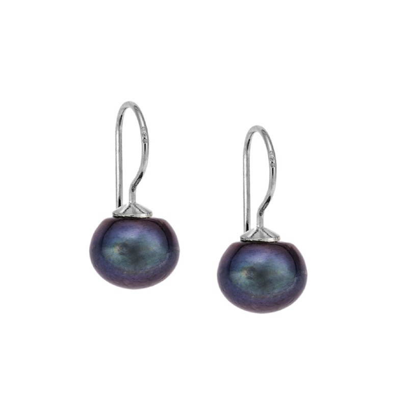 Σκουλαρίκια Senza Silver 925 Black SSR1798-2SB