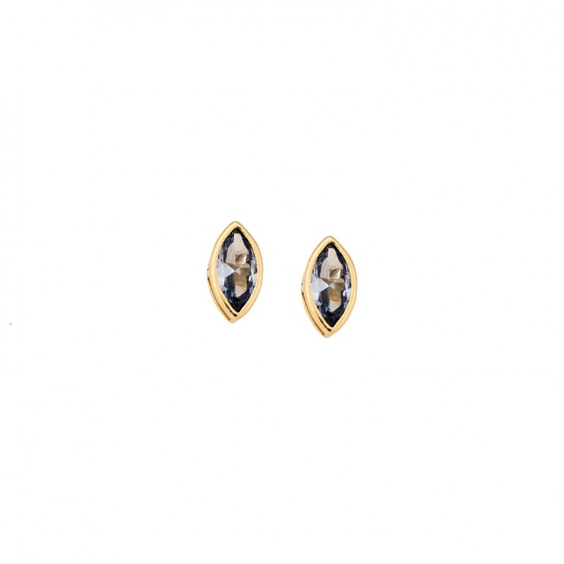 Σκουλαρίκια Senza Φύλλο Silver 925 Gold Plated SSR2770-13GD