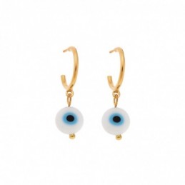 Σκουλαρίκια Κρίκοι Senza επιχρυσωμένο ασήμι 925