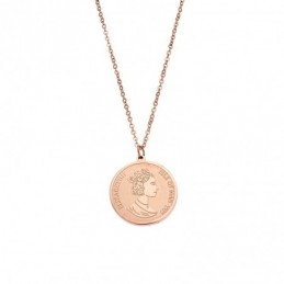 Κολιέ Γυναικείο SΕΝΖΑ Steel Rose Gold Plated SSD3384RG