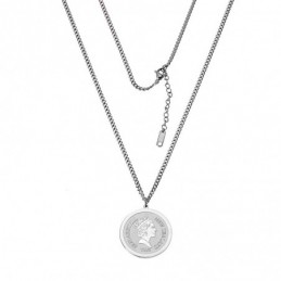 Κολιέ Senza Steel SSD3488SR