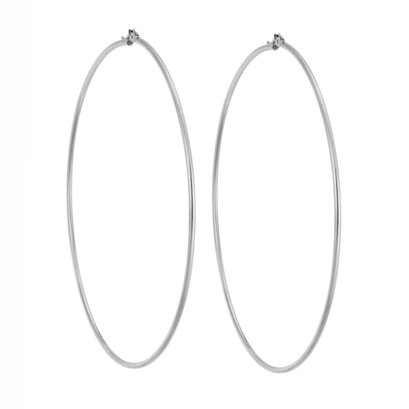 Σκουλαρίκια Senza Steel 10 cm SSD3771SR