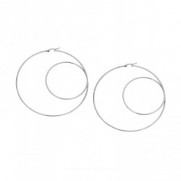 Σκουλαρίκια Senza Steel 8