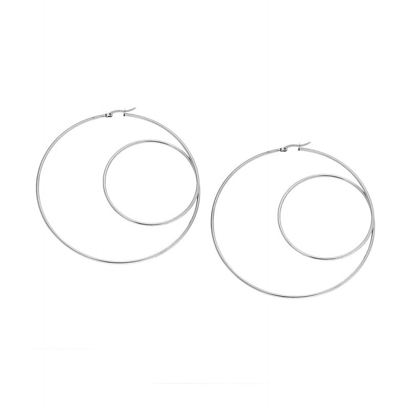 Σκουλαρίκια Senza Steel 8