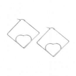 Σκουλαρίκια Senza Steel 4