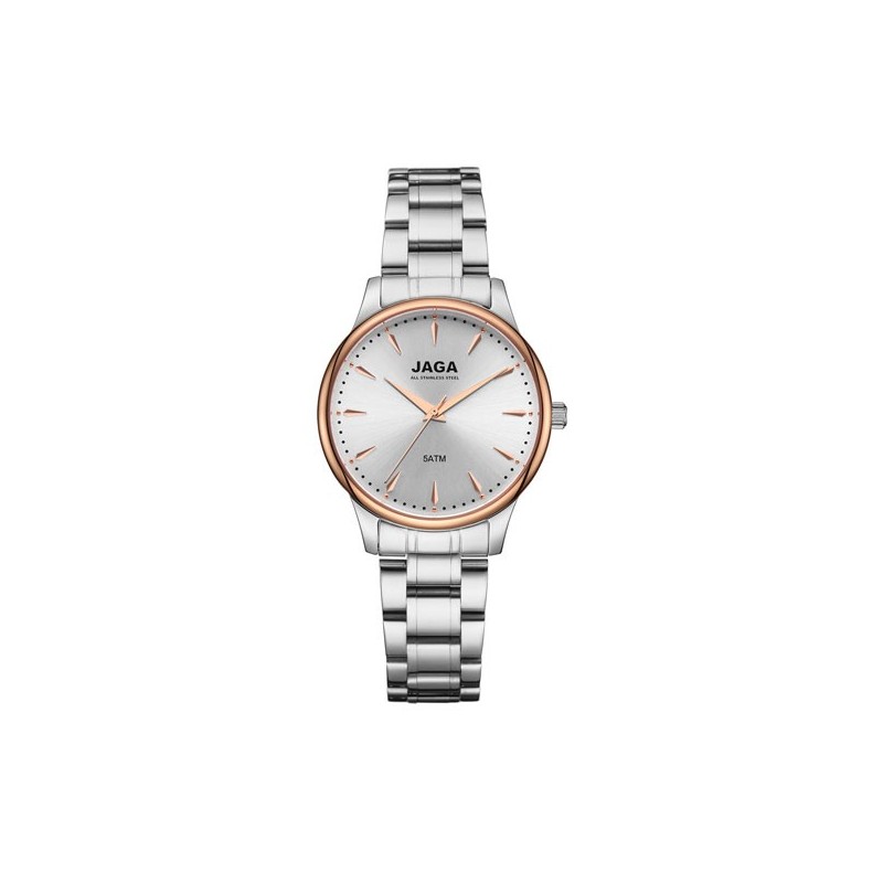 Ρολόι JAGA ατσάλινο J101-6
