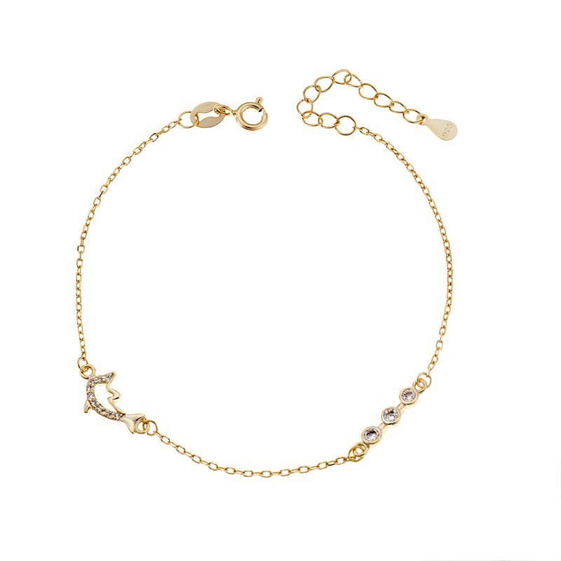 Βραχιόλι Senza επιχρυσωμένο ασήμι 925