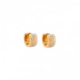 Σκουλαρίκια SENZA Gold Plated Steel