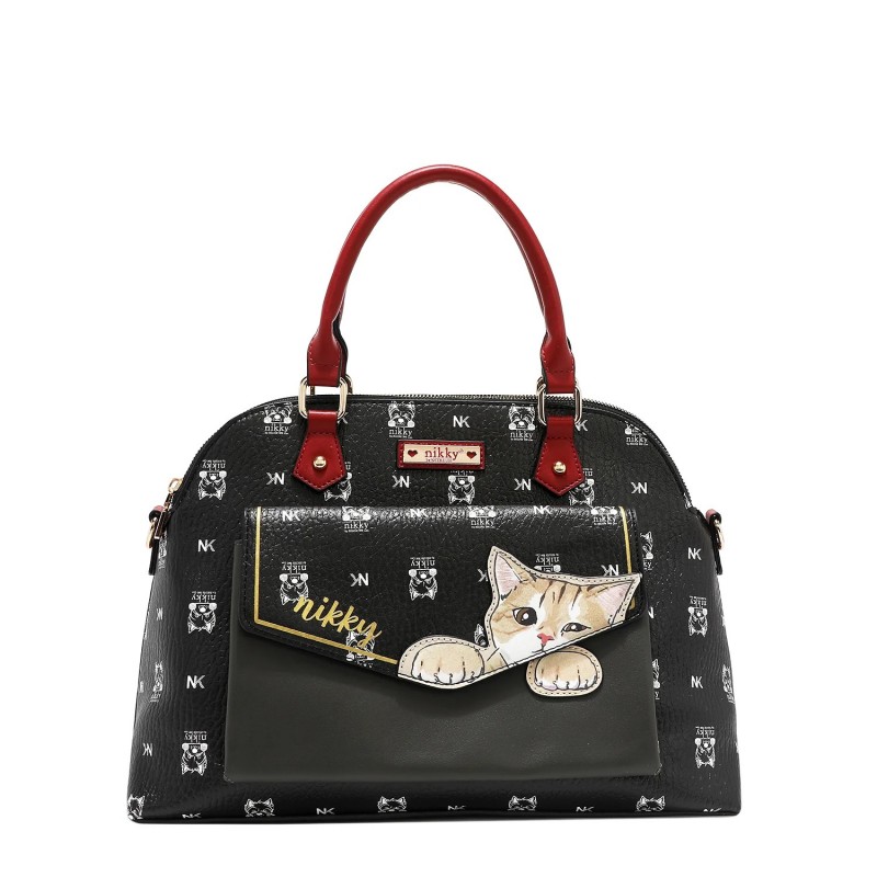 NICOLE LEE NK12820 NIKKY FINDS MEOW BLACK
