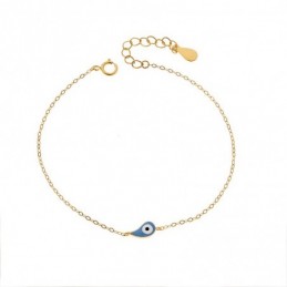 Βραχιόλι Senza Silver 925 Gold Plated