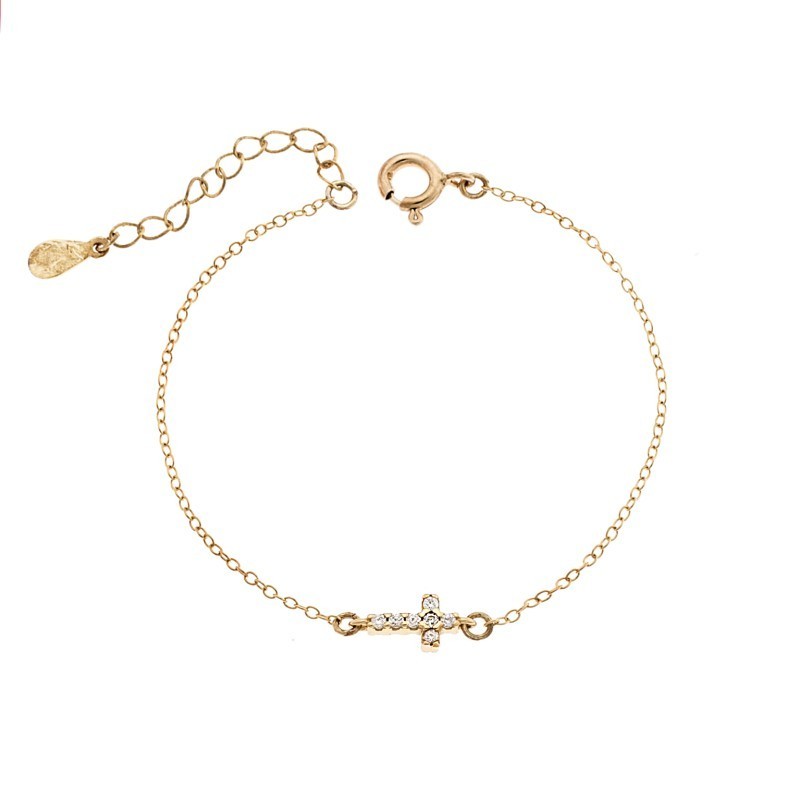 Βραχιόλι Senza Silver 925 Gold Plated