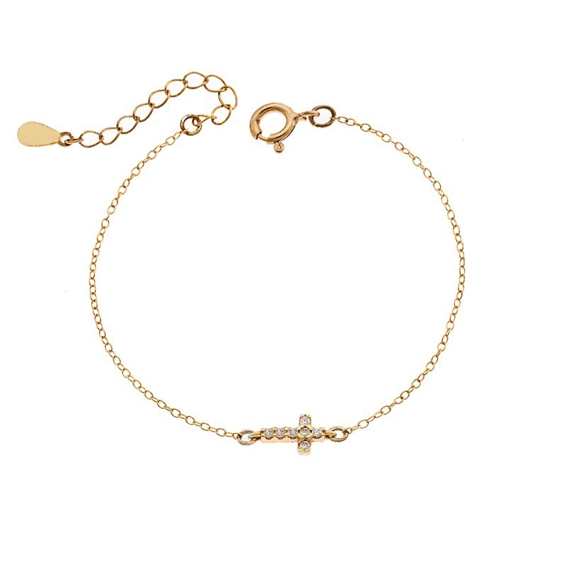 Βραχιόλι Senza Silver 925 Gold Plated