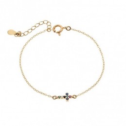 Βραχιόλι Senza Silver 925 Gold Plated