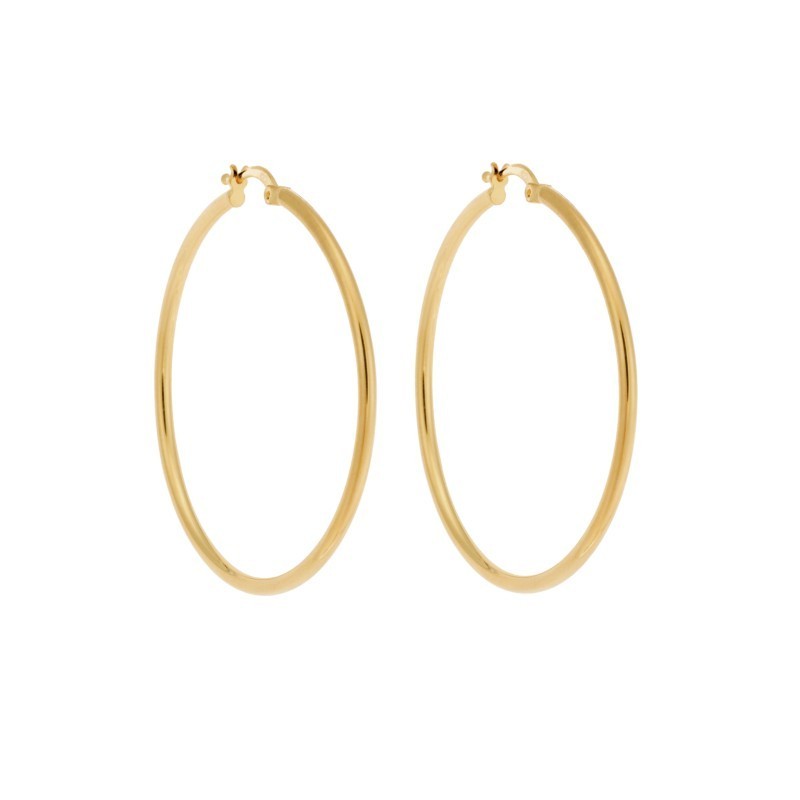 Σκουλαρίκια Γυναικεία Senza από επιχρυσωμένο ασήμι 925