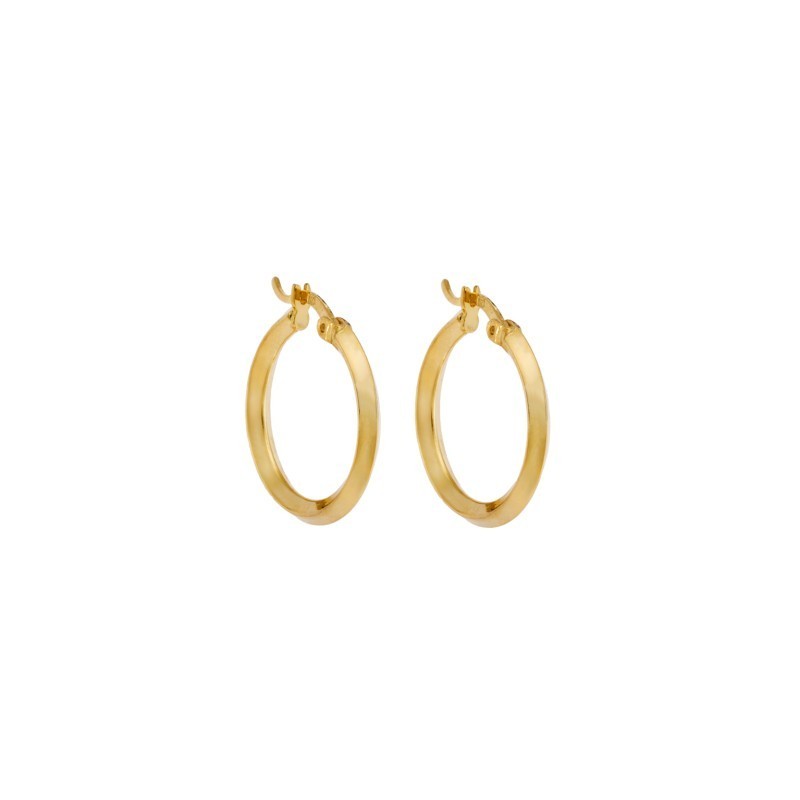 Σκουλαρίκια Γυναικεία Senza από επιχρυσωμένο ασήμι 925