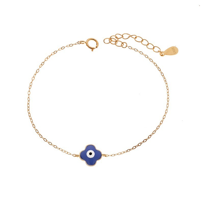 Βραχιόλι Senza Silver 925 Gold Plated