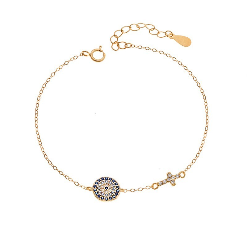 Βραχιόλι Senza Silver 925 Gold Plated