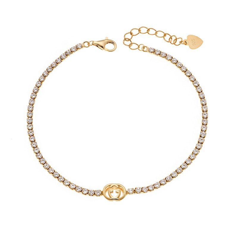 Βραχιόλι Γυναικείο Senza από επιχρυσωμένο ασήμι 925