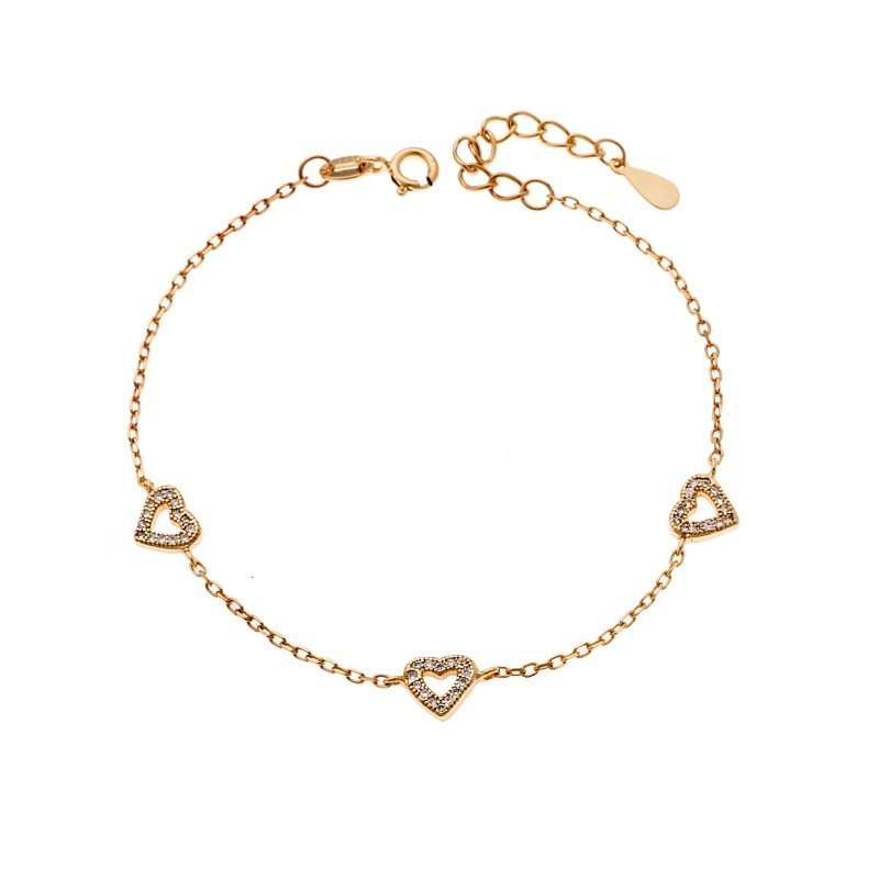 Βραχιόλι Γυναικείο Senza από επιχρυσωμένο ασήμι 925