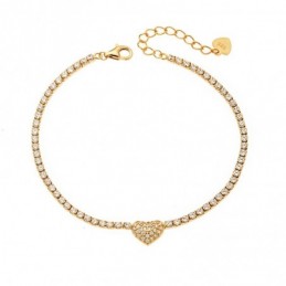 Βραχιόλι Senza από επιχρυσωμένο ασήμι 925