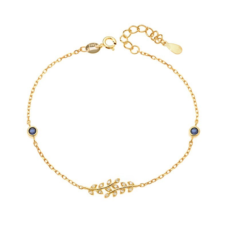 Βραχιόλι Senza από επιχρυσωμένο ασήμι 925