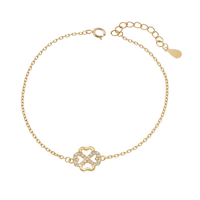 Βραχιόλι Senza επιχρυσωμένο ασήμι 925