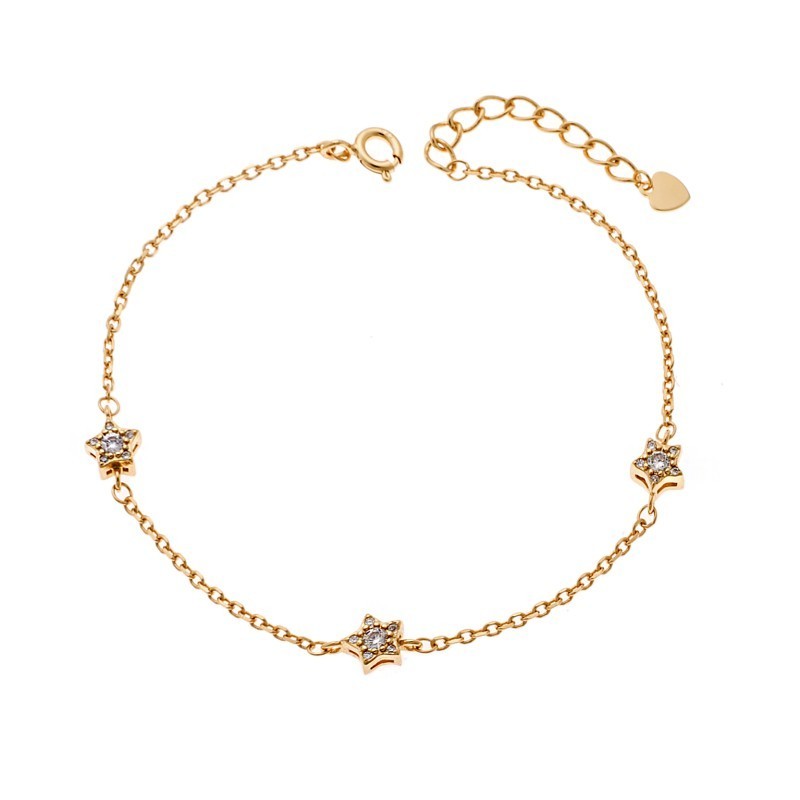 Βραχιόλι Γυναικείο Senza από επιχρυσωμένο ασήμι 925