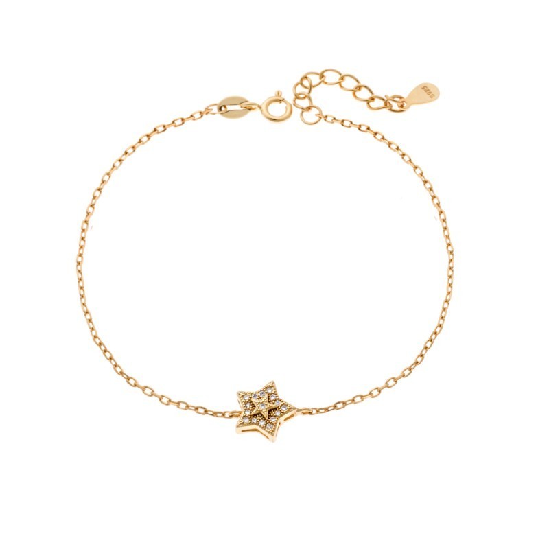 Βραχιόλι Γυναικείο Senza από επιχρυσωμένο ασήμι 925