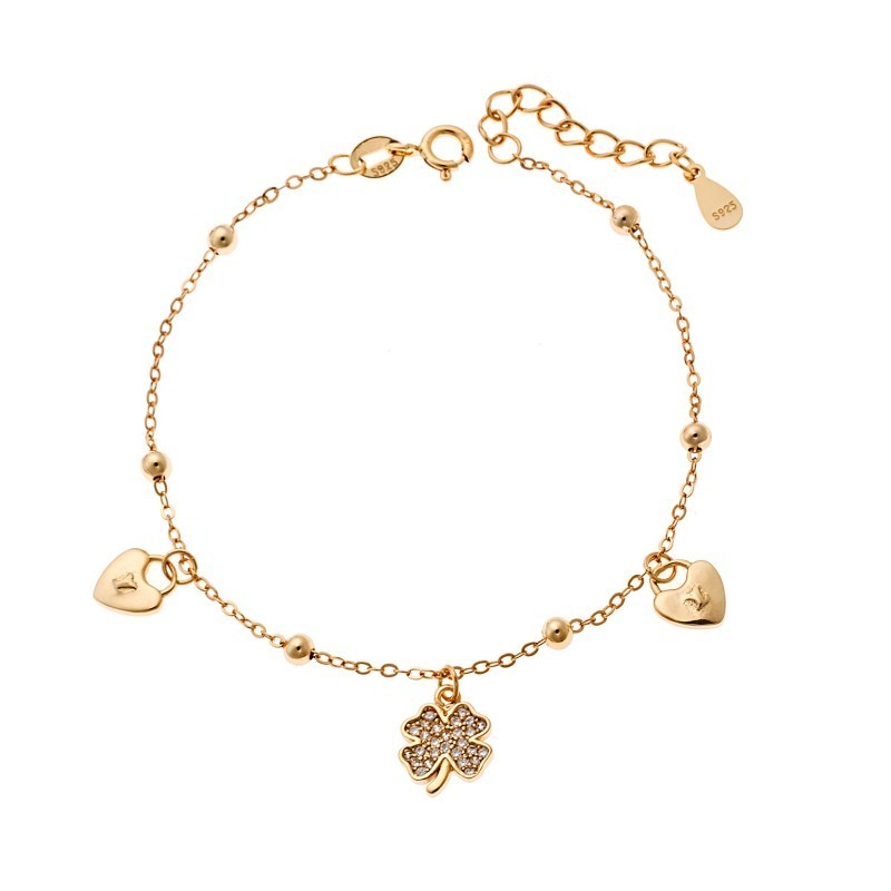 Βραχιόλι Γυναικείο Senza από επιχρυσωμένο ασήμι 925