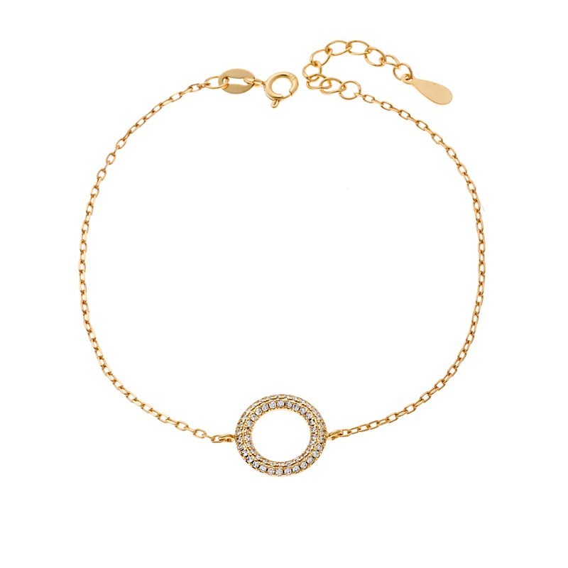 Βραχιόλι Γυναικείο Senza από επιχρυσωμένο ασήμι 925