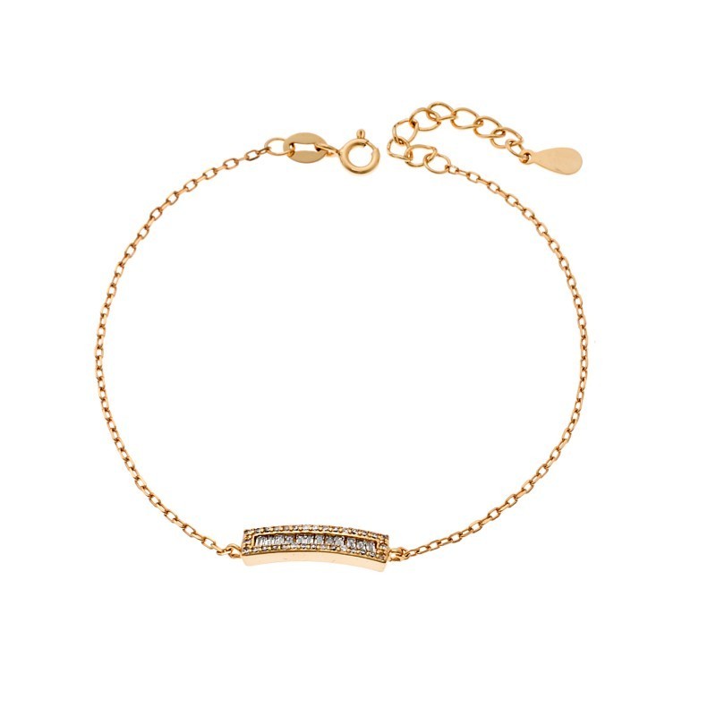 Βραχιόλι Γυναικείο Senza από επιχρυσωμένο ασήμι 925