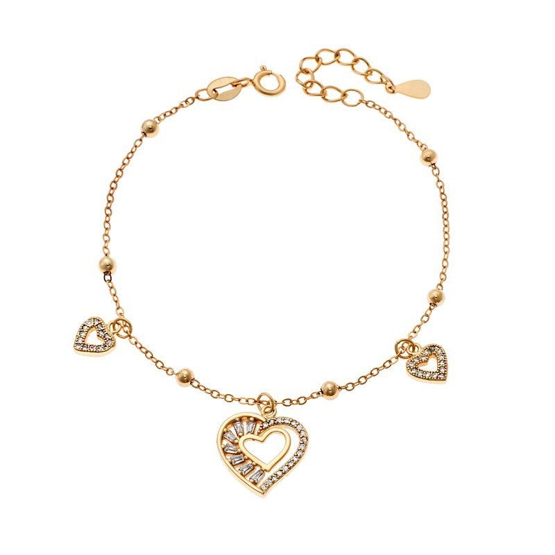 Βραχιόλι Γυναικείο Senza από επιχρυσωμένο ασήμι 925