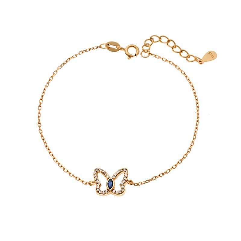 Βραχιόλι Γυναικείο Senza από επιχρυσωμένο ασήμι 925