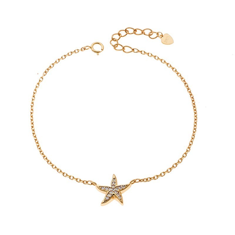 Βραχιόλι Γυναικείο Senza από επιχρυσωμένο ασήμι 925