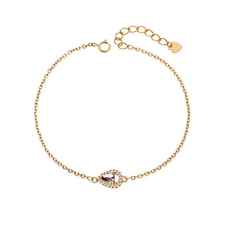 Βραχιόλι Γυναικείο Senza από επιχρυσωμένο ασήμι 925