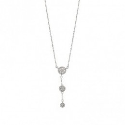 Κολιέ Senza από ασήμι 925