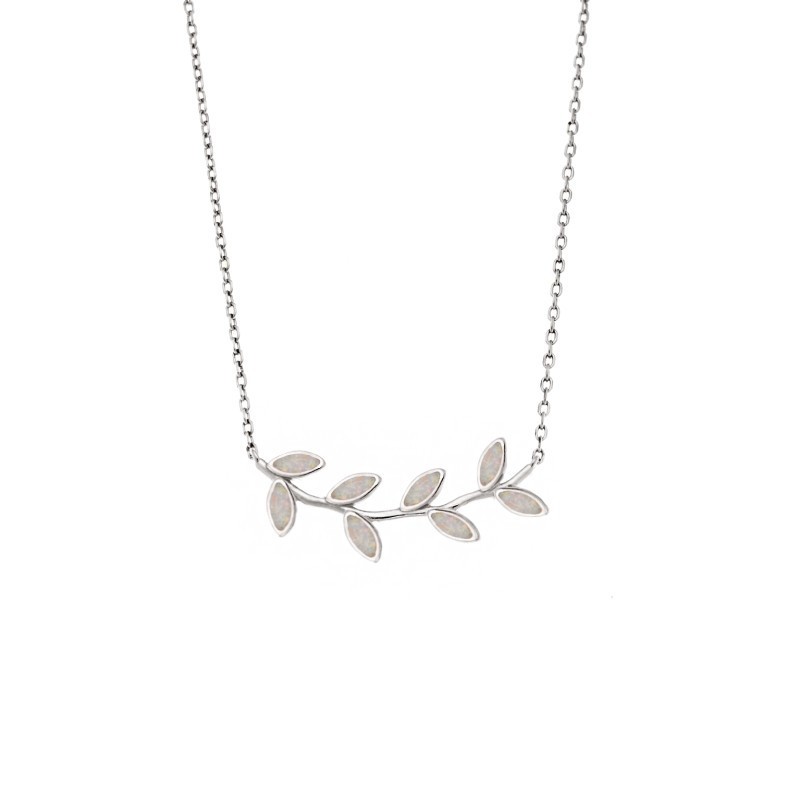 Κολιέ Senza από ασήμι 925